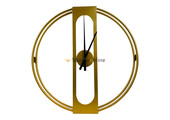 Fugurato Wandklok Nicoline | Goud | 60 cm
