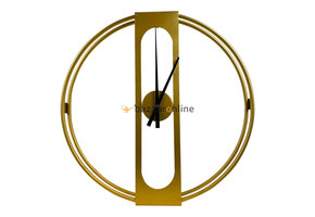 Fugurato Wandklok Nicoline | Goud | 60 cm