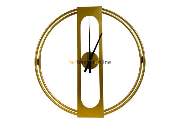 Fugurato Wandklok Nicoline | Goud | 60 cm