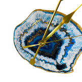 Fugurato Wandklok Epoxy look | Wit | 002