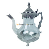 Bricard Theepot Transparant / Zilver