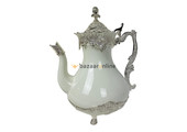 Bricard Theepot Wit / Zilver