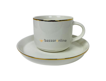Bricard Lunel Koffieset | Goud 12-delig