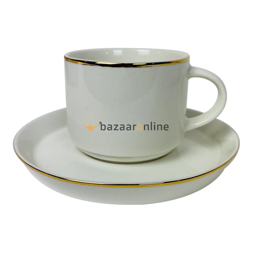 Bricard Lunel Koffieset | Goud 12-delig