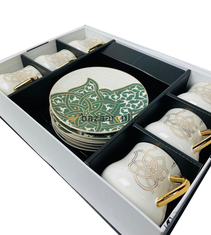 Koffieset Spirit of Ancient by Otantik Home | Green