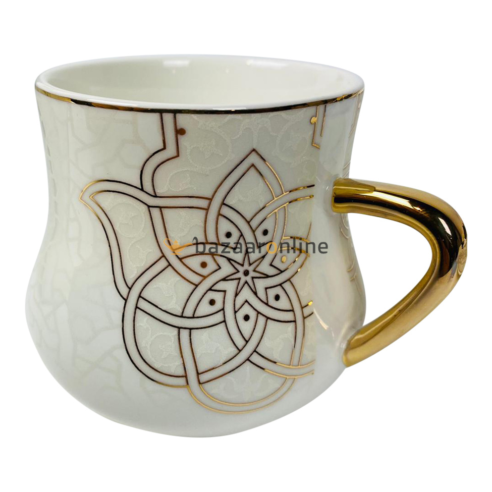 Koffieset Spirit of Ancient by Otantik Home | Blanco