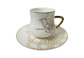 Koffieset Spirit of Ancient by Otantik Home | Blanco