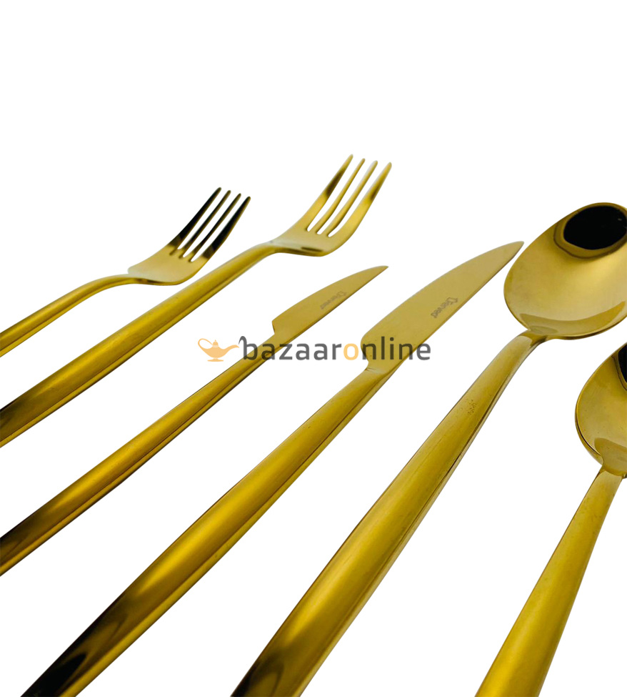 FERVEO Sara Bestekset 36-delig Goud