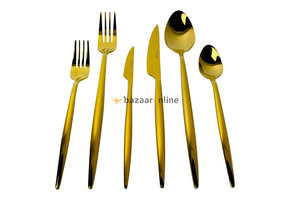 FERVEO Sara Bestekset 36-delig Goud