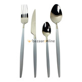 FERVEO Sara Bestekset 24-delig Zilver/Wit