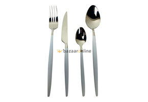 FERVEO Sara Bestekset 24-delig Zilver/Wit