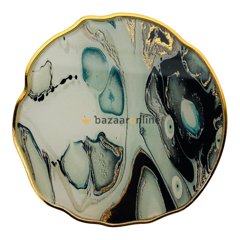 FUGURATO Epoxy-look onderzetters | 6-stuks | 001
