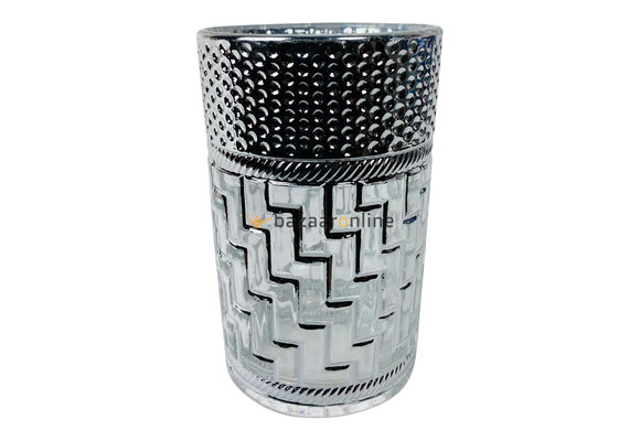 Theeglazen Set Tanger 2 Zilver - 12 delig