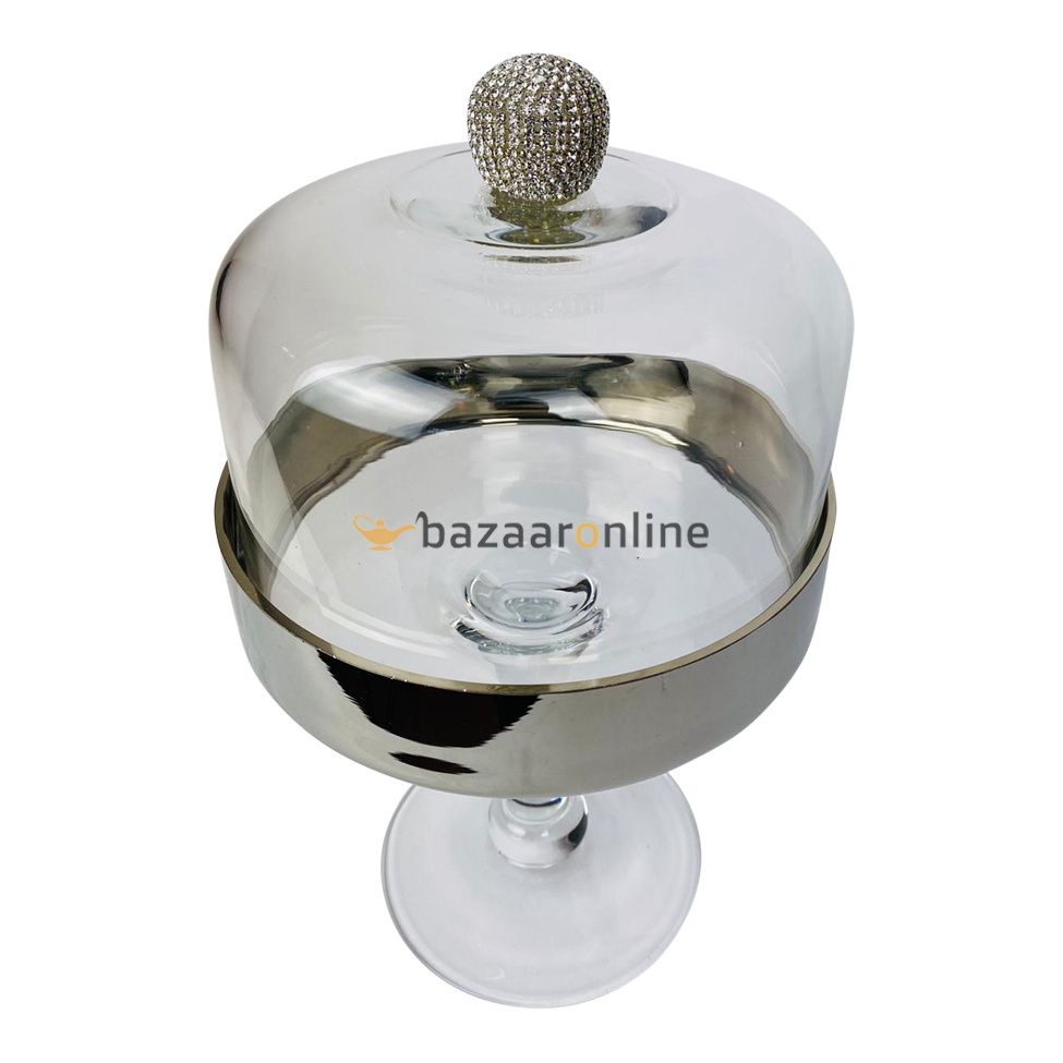 Taartstolp Bricard Klein Zilver