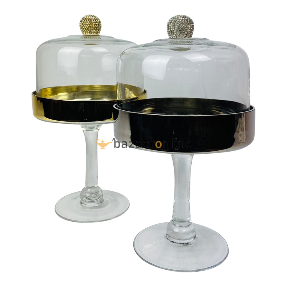 Taartstolp Bricard Klein Zilver