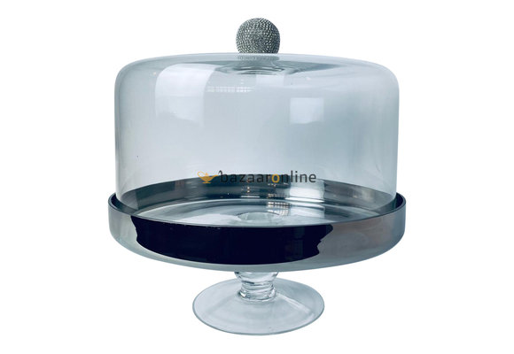 Taartstolp Bricard Groot Zilver