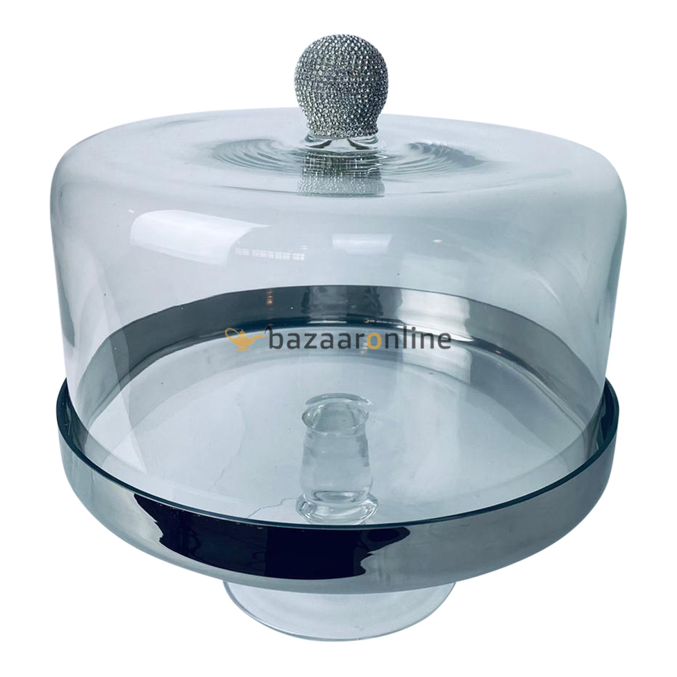 Taartstolp Bricard Groot Zilver