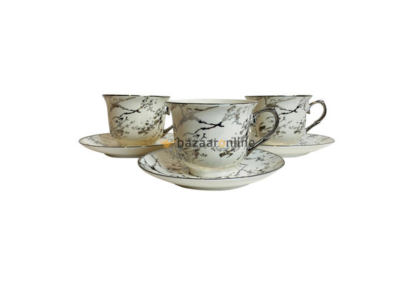 Koffieset - Meria - Zilver