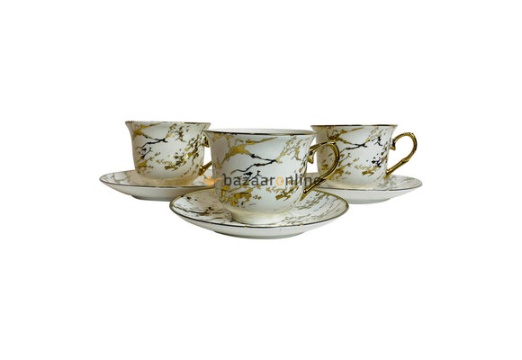 Koffieset - Meria - Goud