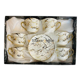 Koffieset - Meria - Goud