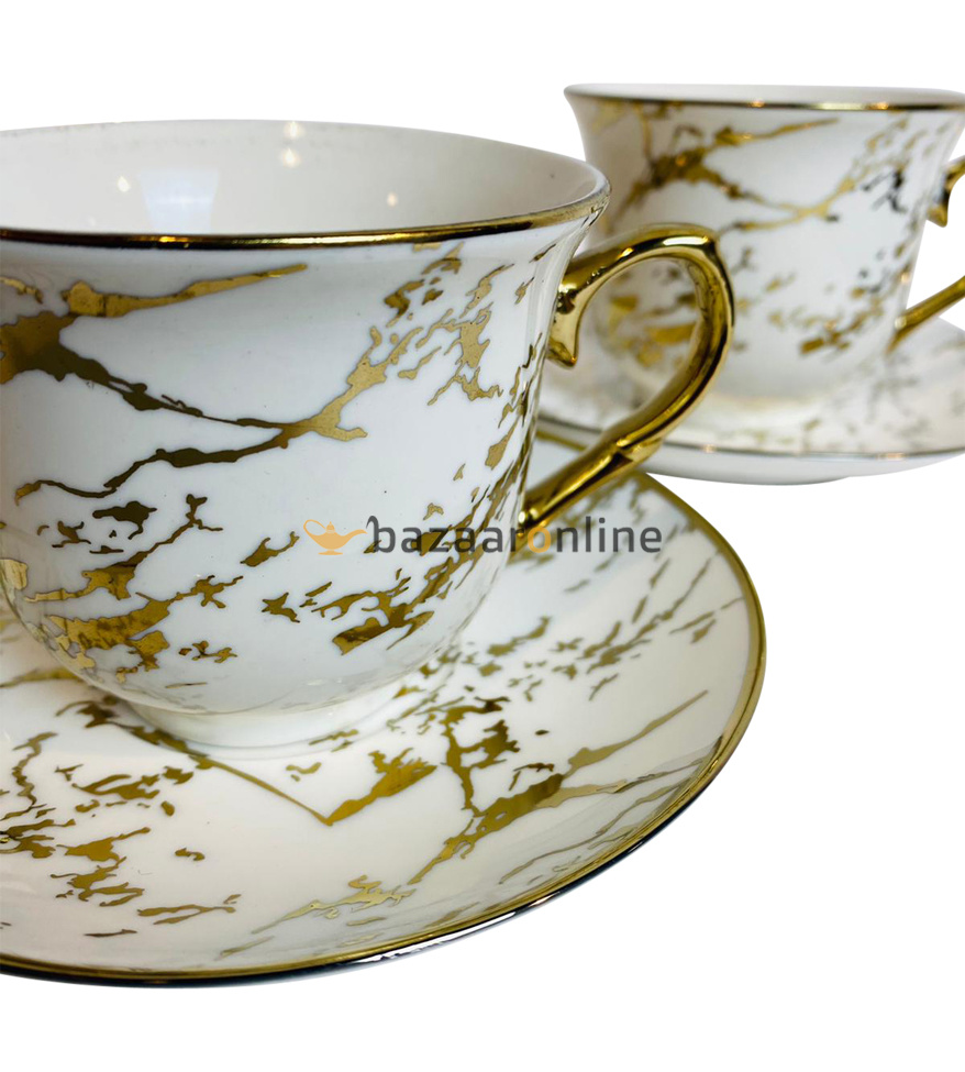 Koffieset - Meria - Goud