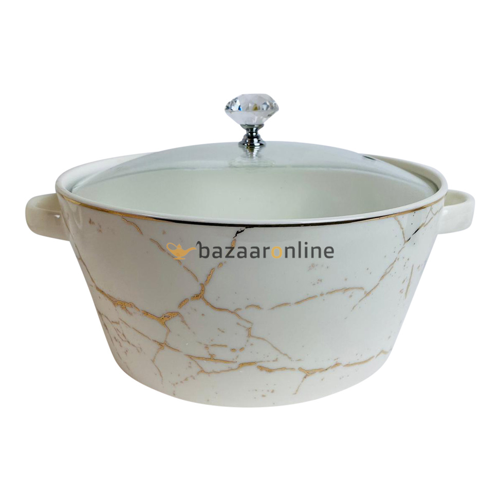 Soep set Rama - 8-delig - Marmer Wit Goud