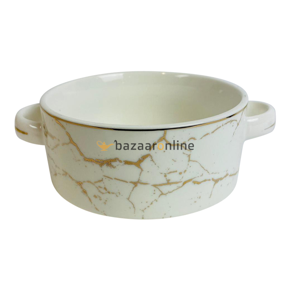 Soep set Rama - 8-delig - Marmer Wit Goud