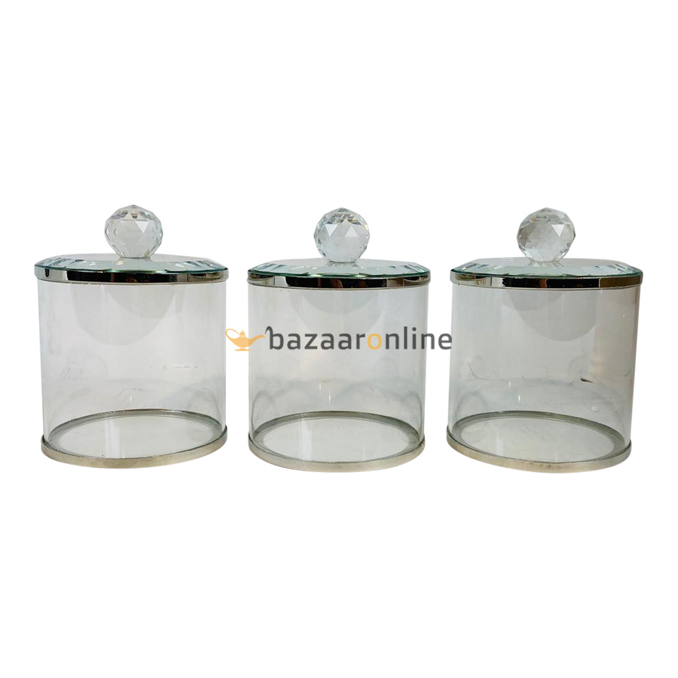 Luxe bewaarpotten - Clear