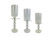 Kaarshouder Crysto Helder Glas - 3 maten