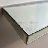 Spiegel wandplank - Zilver - 90 cm