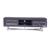 TV-Meubel Chess Zilver - visgraat look - 180x40x55cm