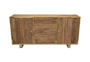 Dressoir Rixos Sleeper Wood 180 x 45 x 80 cm Gold