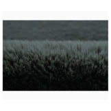 Fluffy zacht Vloerkleed Donkergrijs