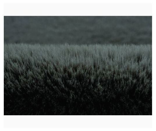 Fluffy zacht Vloerkleed Donkergrijs