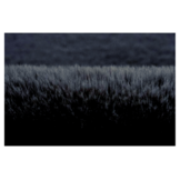 Fluffy zacht Vloerkleed Zwart