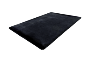 Fluffy zacht Vloerkleed Zwart