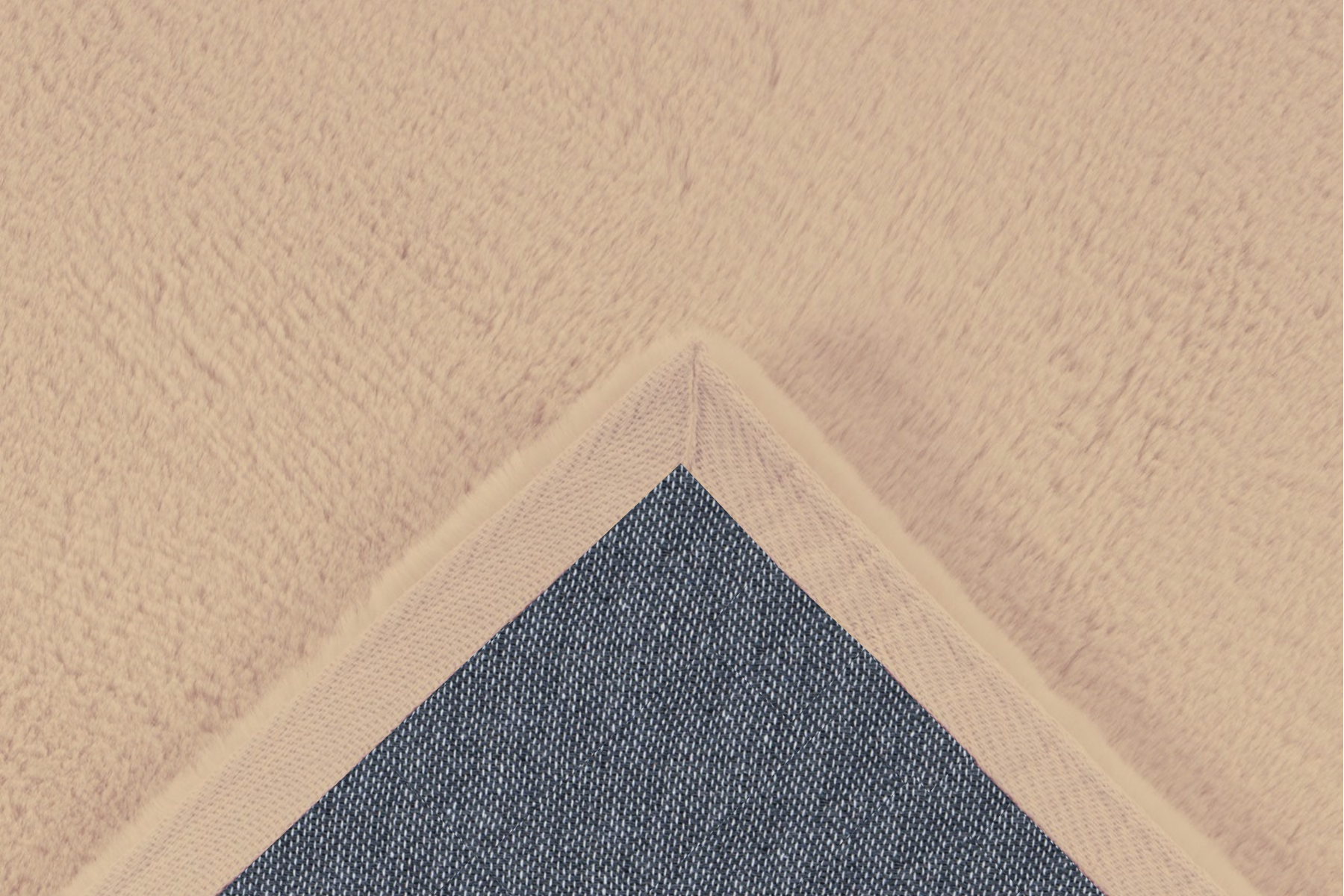 Fluffy zacht Vloerkleed Beige