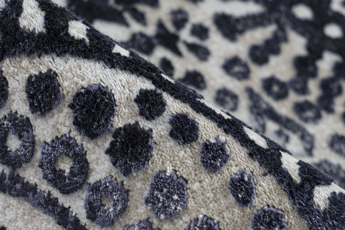 Elysee Vloerkleed Blauw Zilver - Pierre Cardin