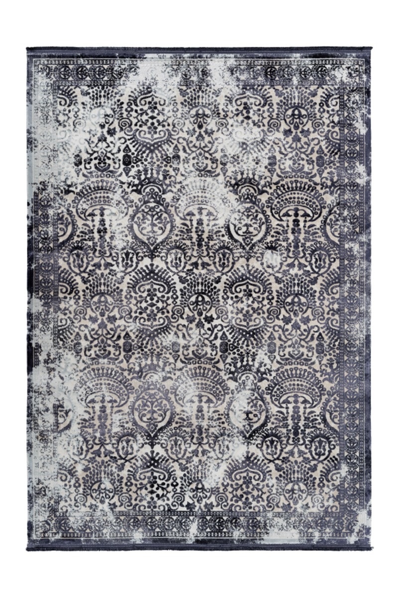 Elysee Vloerkleed Blauw Zilver - Pierre Cardin