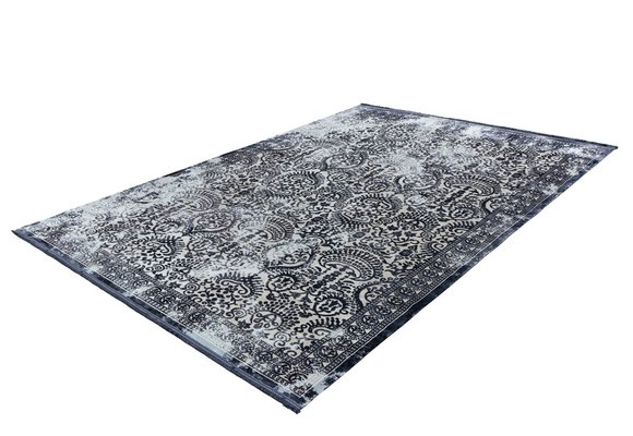 Elysee Vloerkleed Blauw Zilver - Pierre Cardin