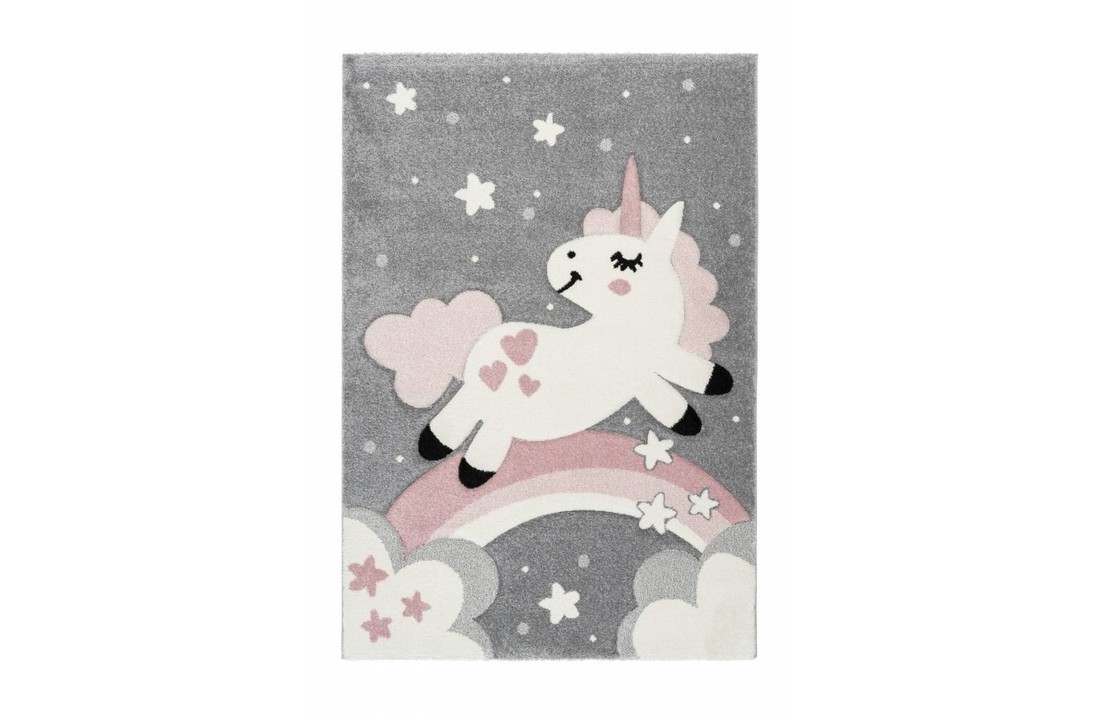 Amigo vloerkleed 327 Roze/Grijs
