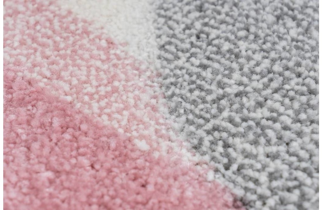Amigo vloerkleed 327 Roze/Grijs