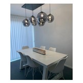 Hanglamp Illusion Smoking glass 6 lichts