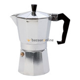 Espresso maker Aluminium  / koffie percolator - 9 kopjes