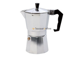Espresso maker Aluminium - 6 kopjes