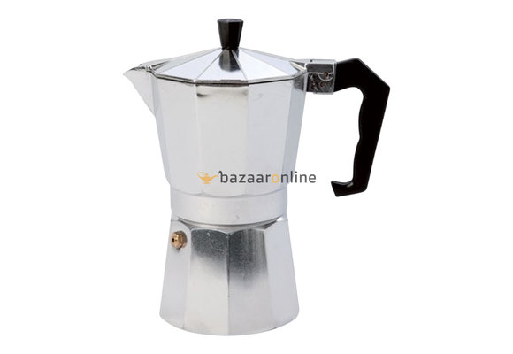 Espresso maker Aluminium - 6 kopjes