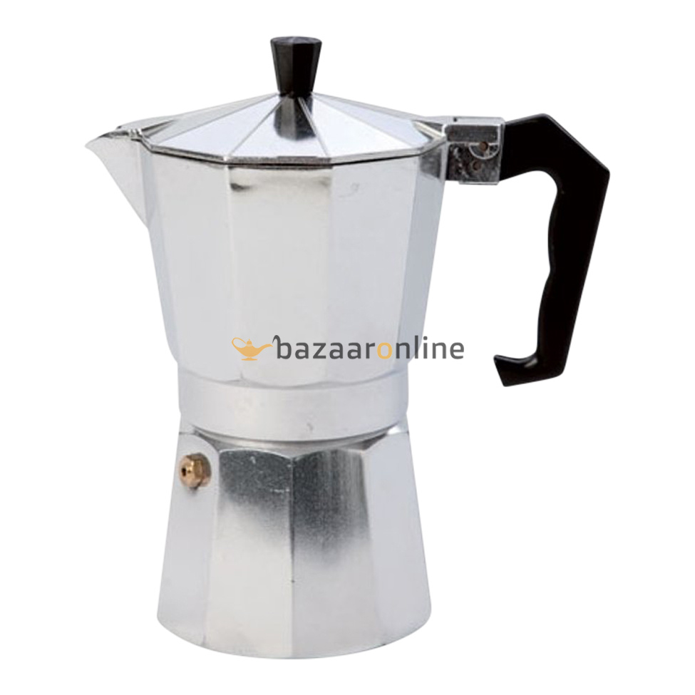 Espresso maker Aluminium  / koffie percolator - 6 kopjes
