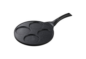 Pancakes pan / Baghrir pan met anti-aanbaklaag 4-kop