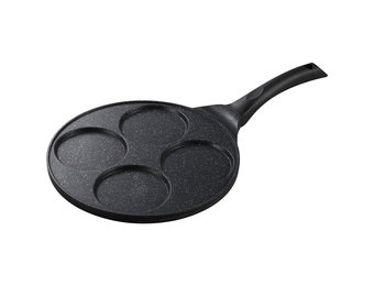 Pancakes pan / Baghrir pan met anti-aanbaklaag 4-kop