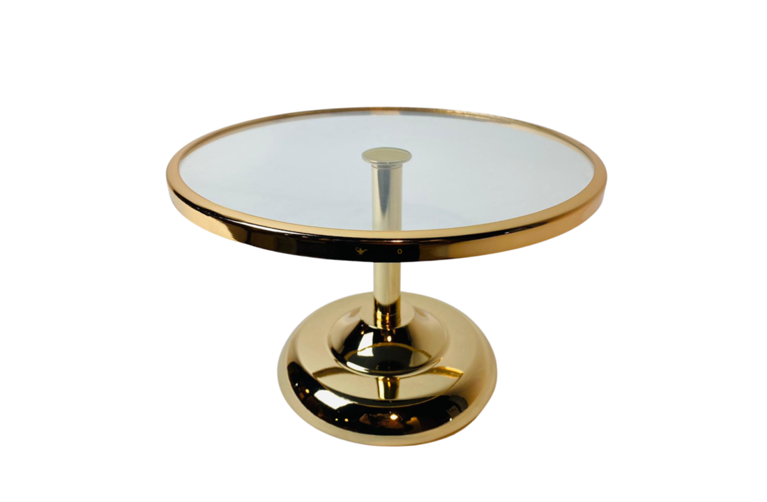 Elegance Gebakschaal op voet | Goud